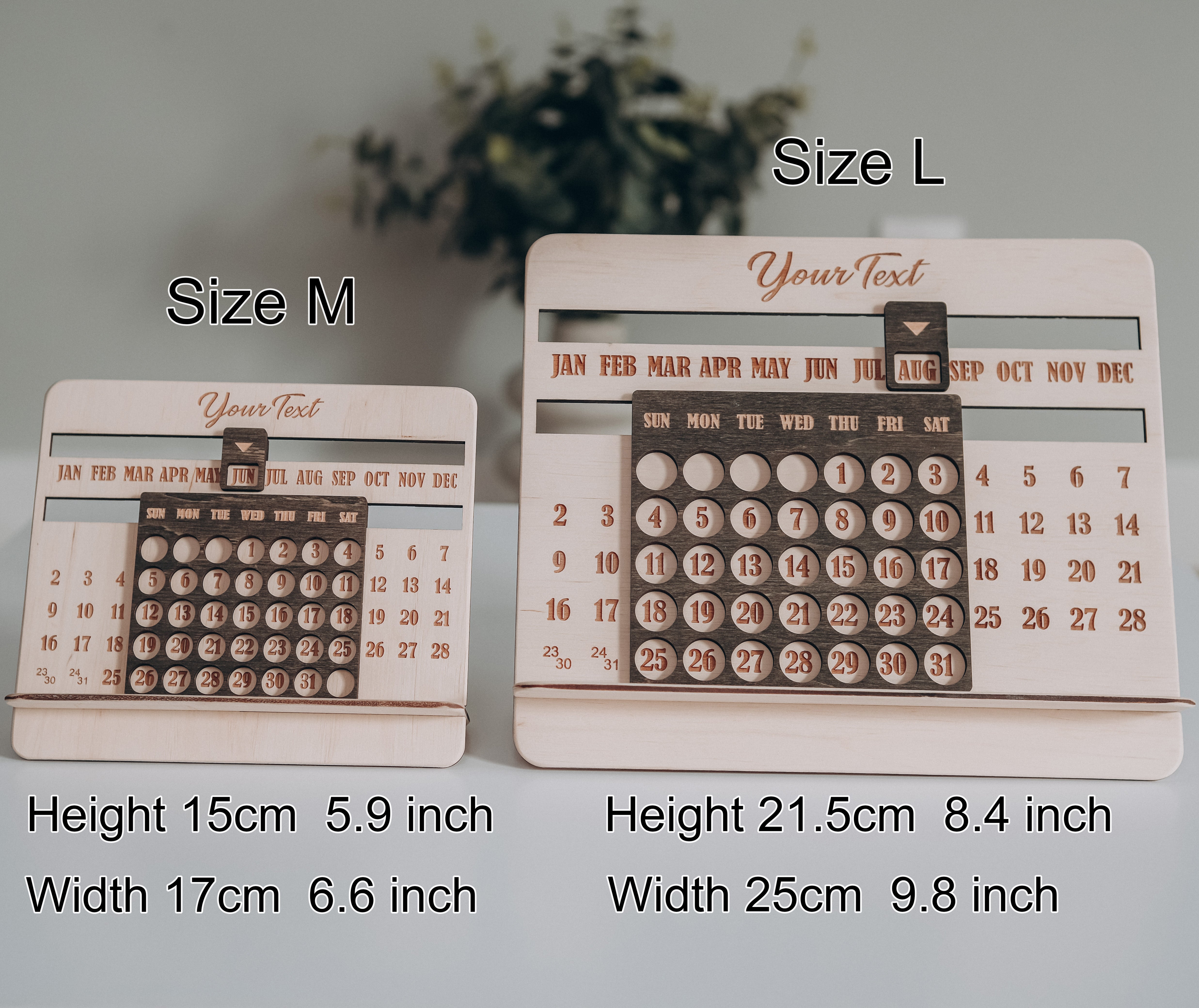 Personalized Perpetual Calendar